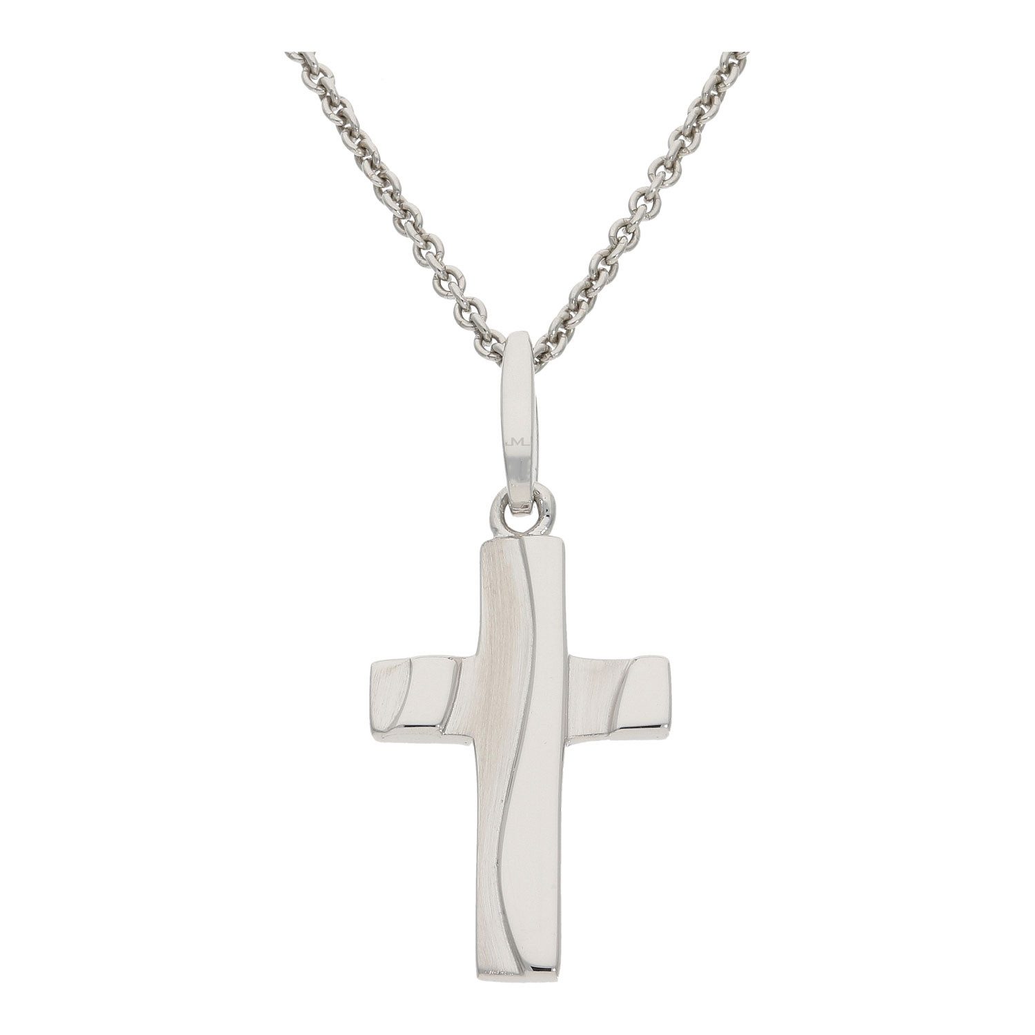 Kettenanhänger Kreuz Anhänger Silber 925 Strukturiert JL20-02-1154 JuwelmaLux
