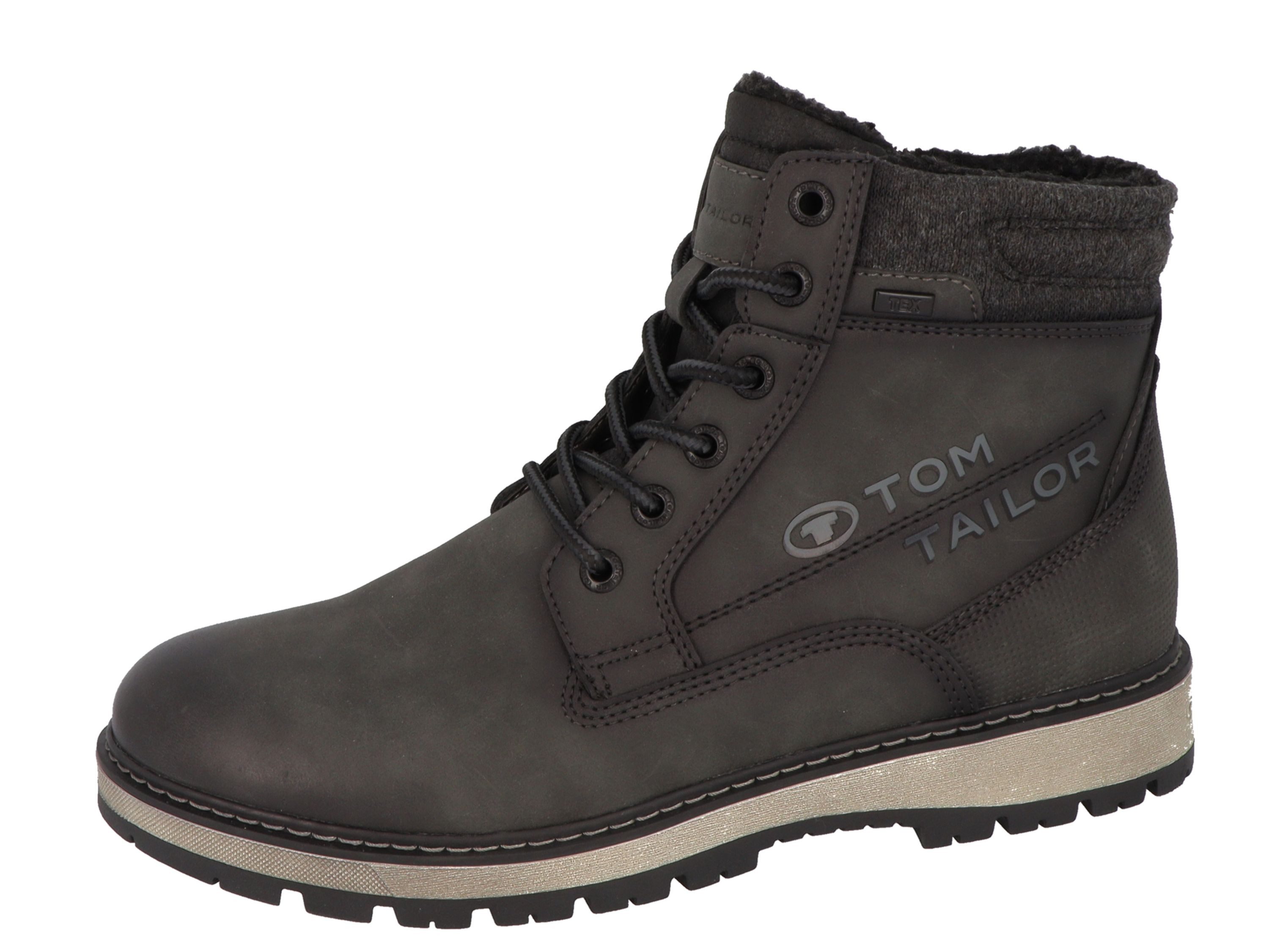 TOM TAILOR Herren Mode-Stiefel – Sportlich, Bequem, Mit TEX Membran Wasserabweisend