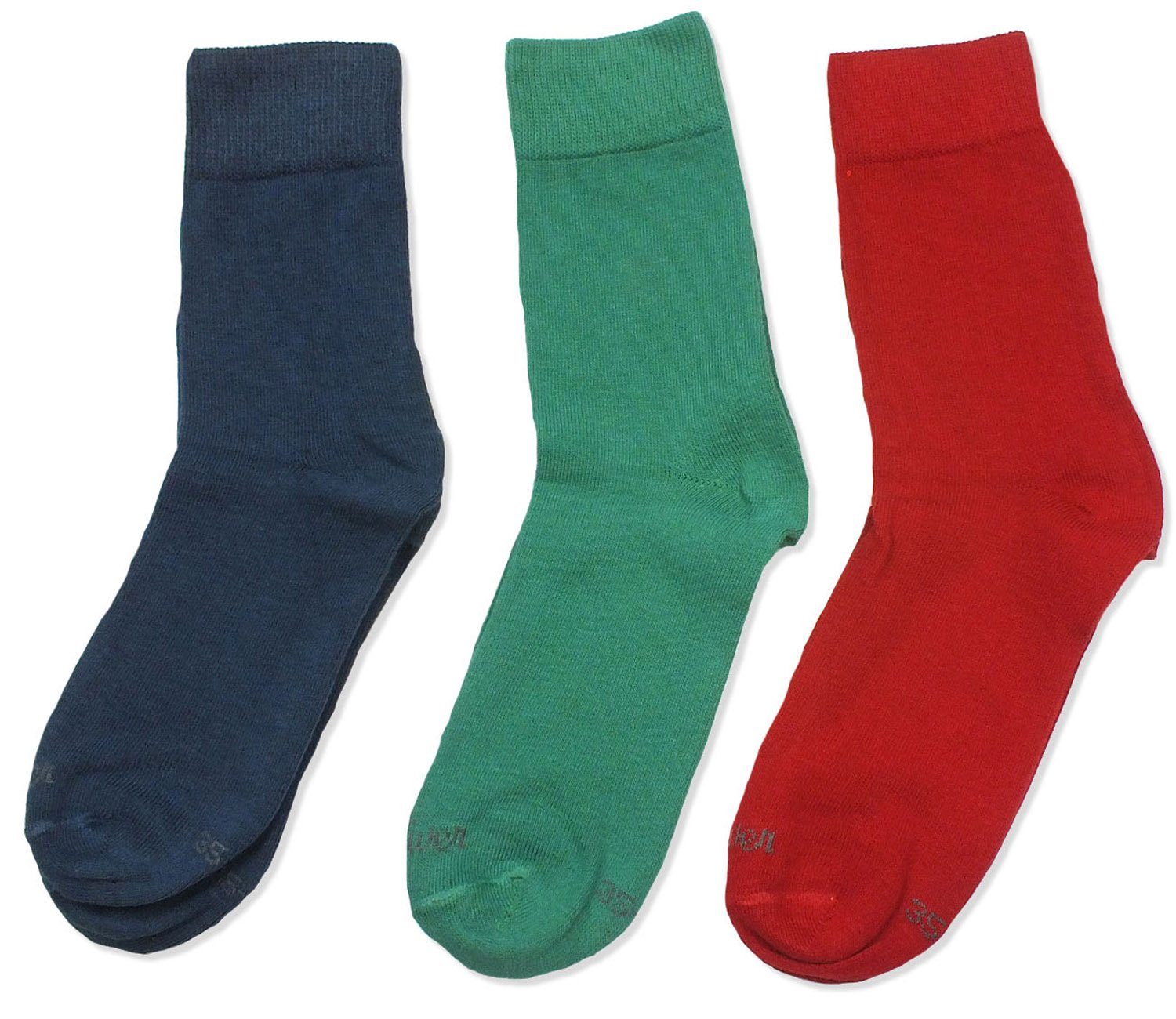 s.Oliver Langsocken S20022 (Packung, 3-Paar, 3 Paar) Herren & Damen Socken robuste Unisex-Socken 41 multi