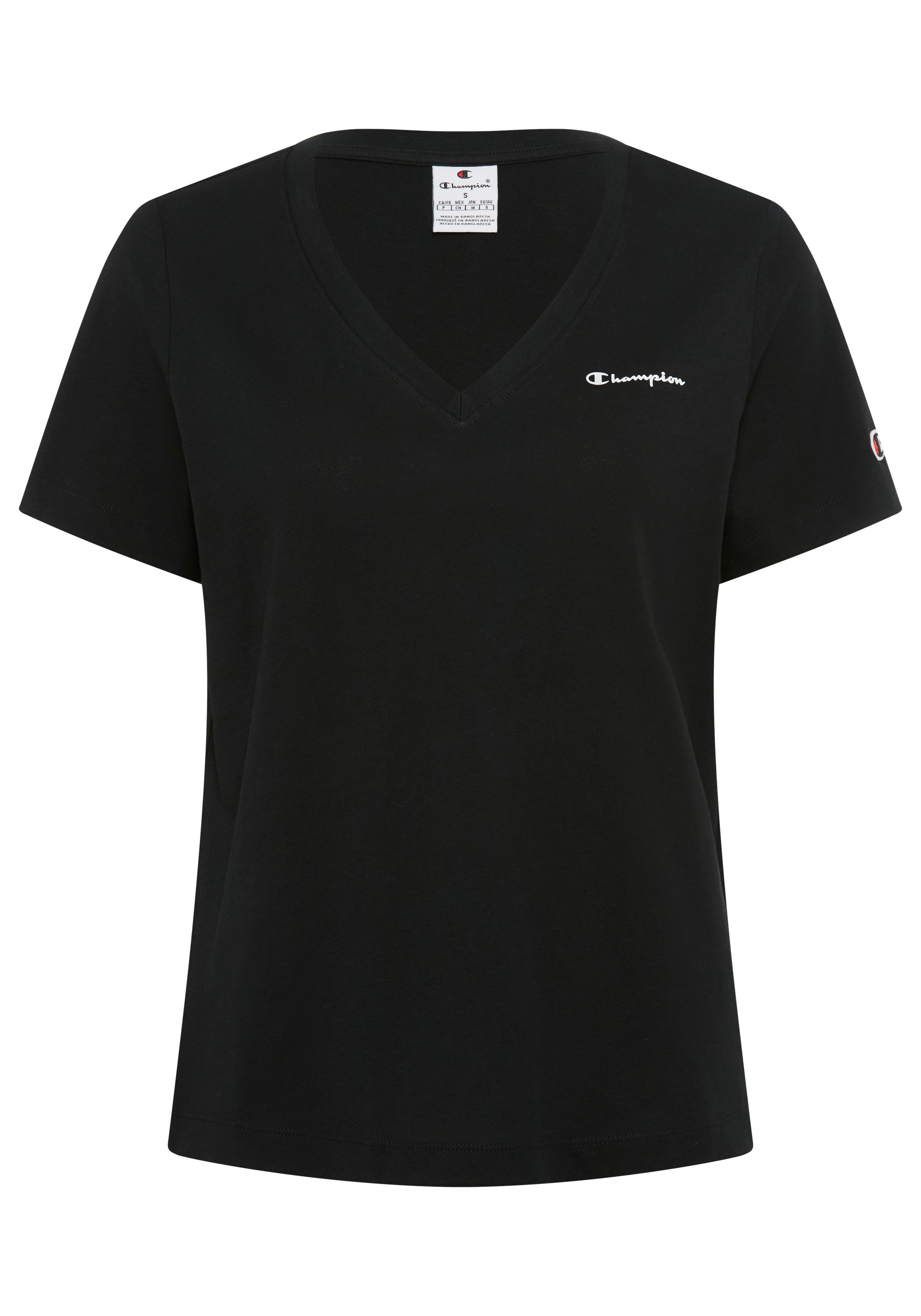 Champion T-Shirt ICONS CONTRAST V-Neck T-Shirt günstig online kaufen