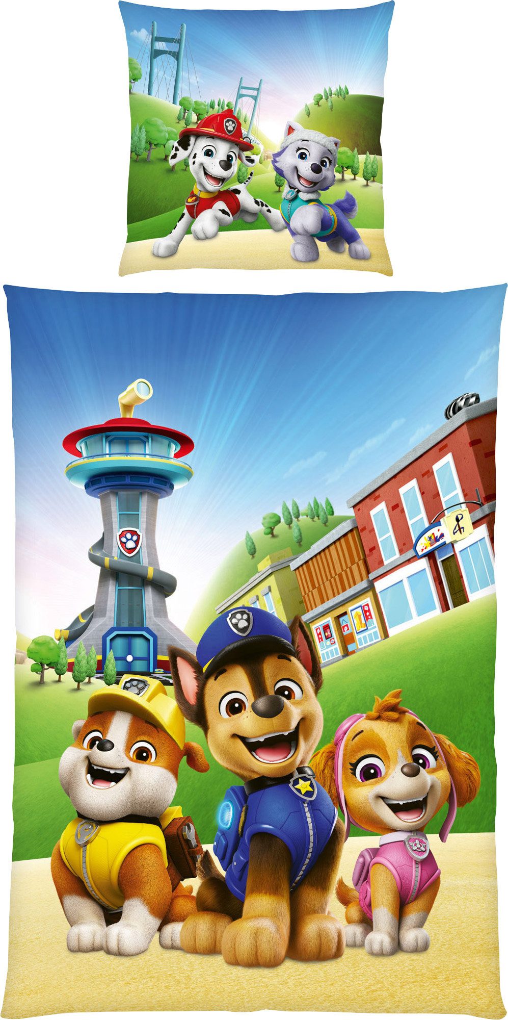 Herding Kinderbettwäsche Wendebettwäsche "Adventure Bay Crew", Renforcé, Motiv