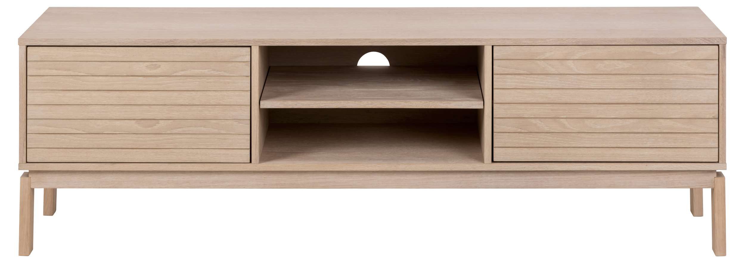 99rooms Lowboard Leylin (TV-Kommode, TV-Schrank), Funktionales Designkonzept in origineller Formgebung