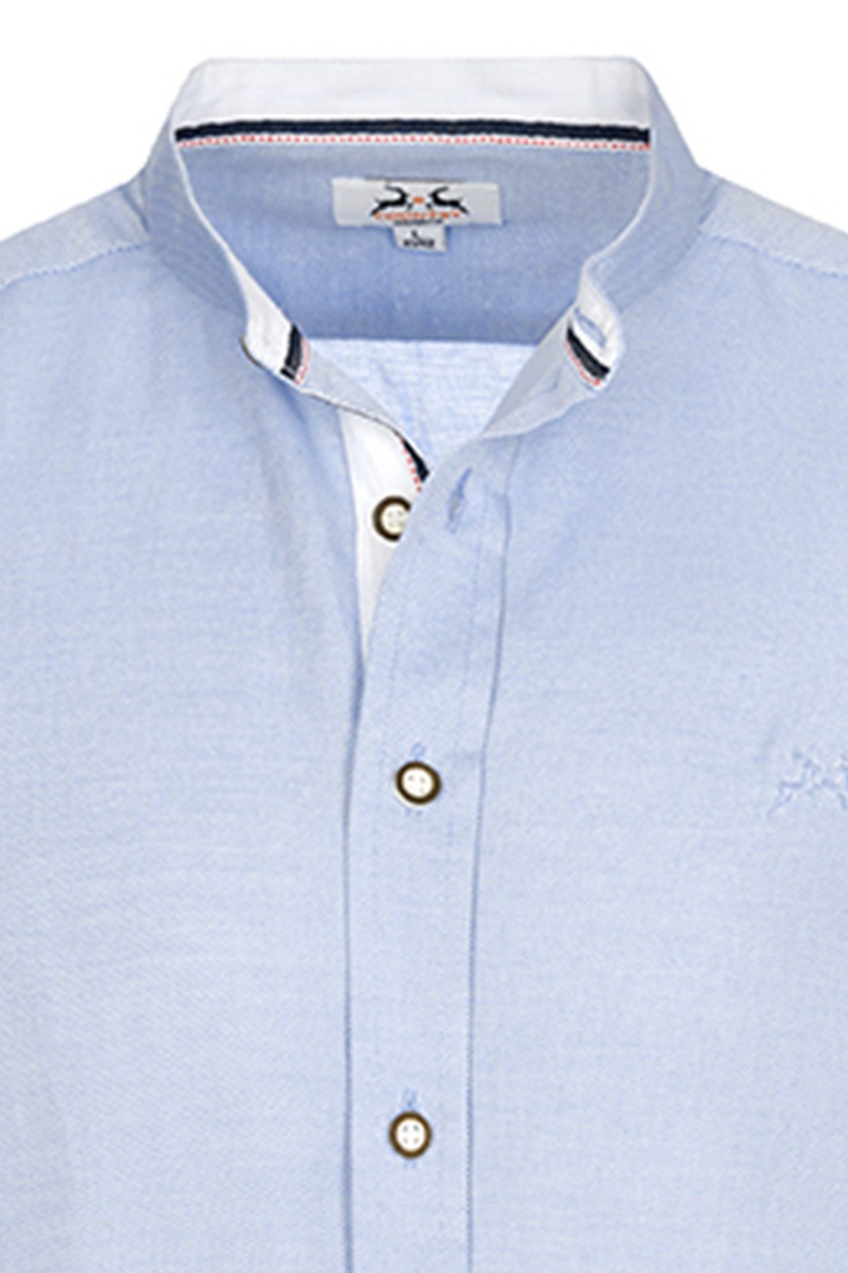 Maddox Trachtenhemd MADDOX Herren Trachtenhemd Slimfit - Hemd-90, Sky günstig online kaufen