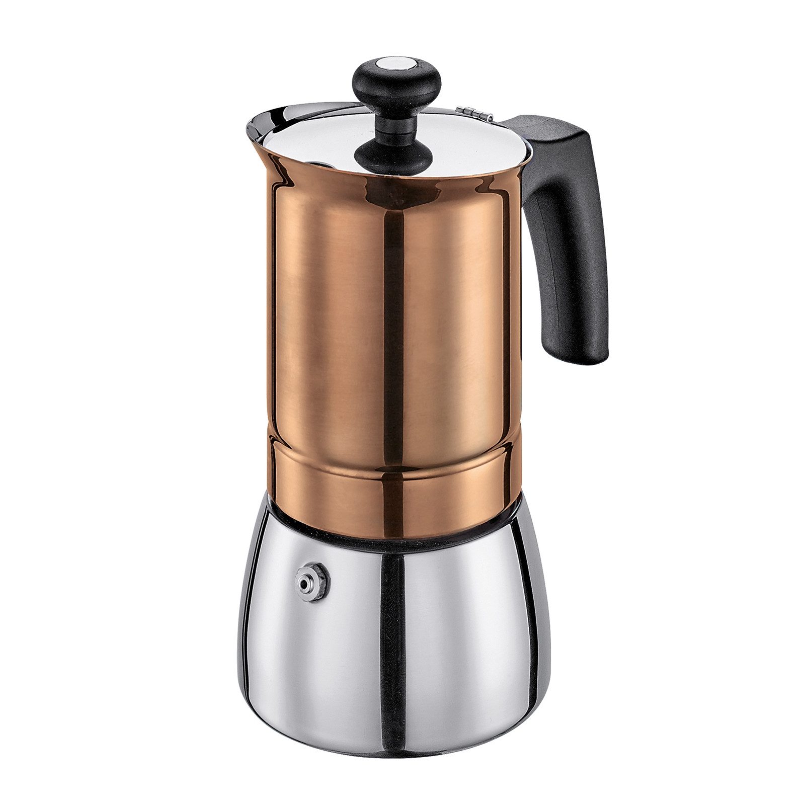 Cilio Espressokocher, Kaffeebereiter Mokkakanne Induktion