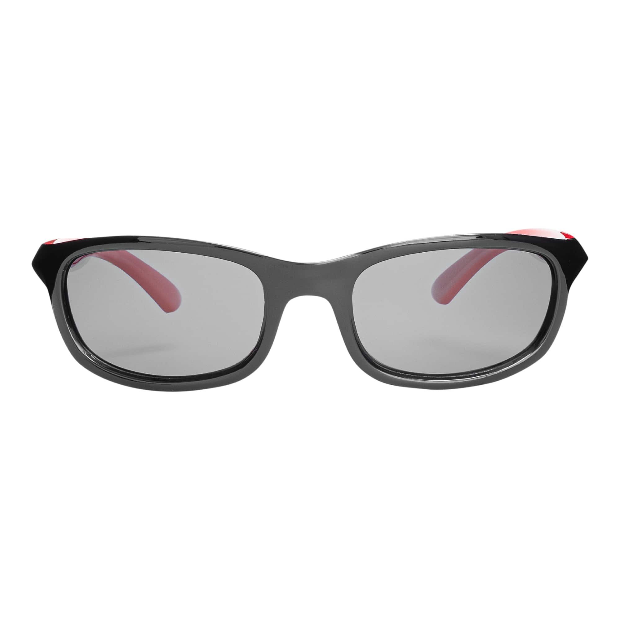 Kinder Sonnenbrille BEZLIT Jungen Mädchen Eyewear Schwarz-Rot (1-St) polarisierten Sonnenbrille mit Designer Linsen