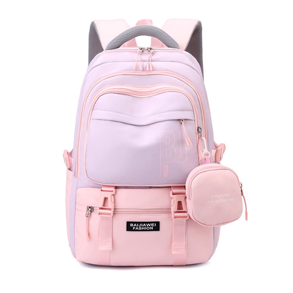 Blusmart Schulrucksack Jungen mädchen teenager schultasche mit Geldbörse (Wasserdicht Rucksack, 1-tlg., Laptop tasche backpack), für Jungen und Mädchen