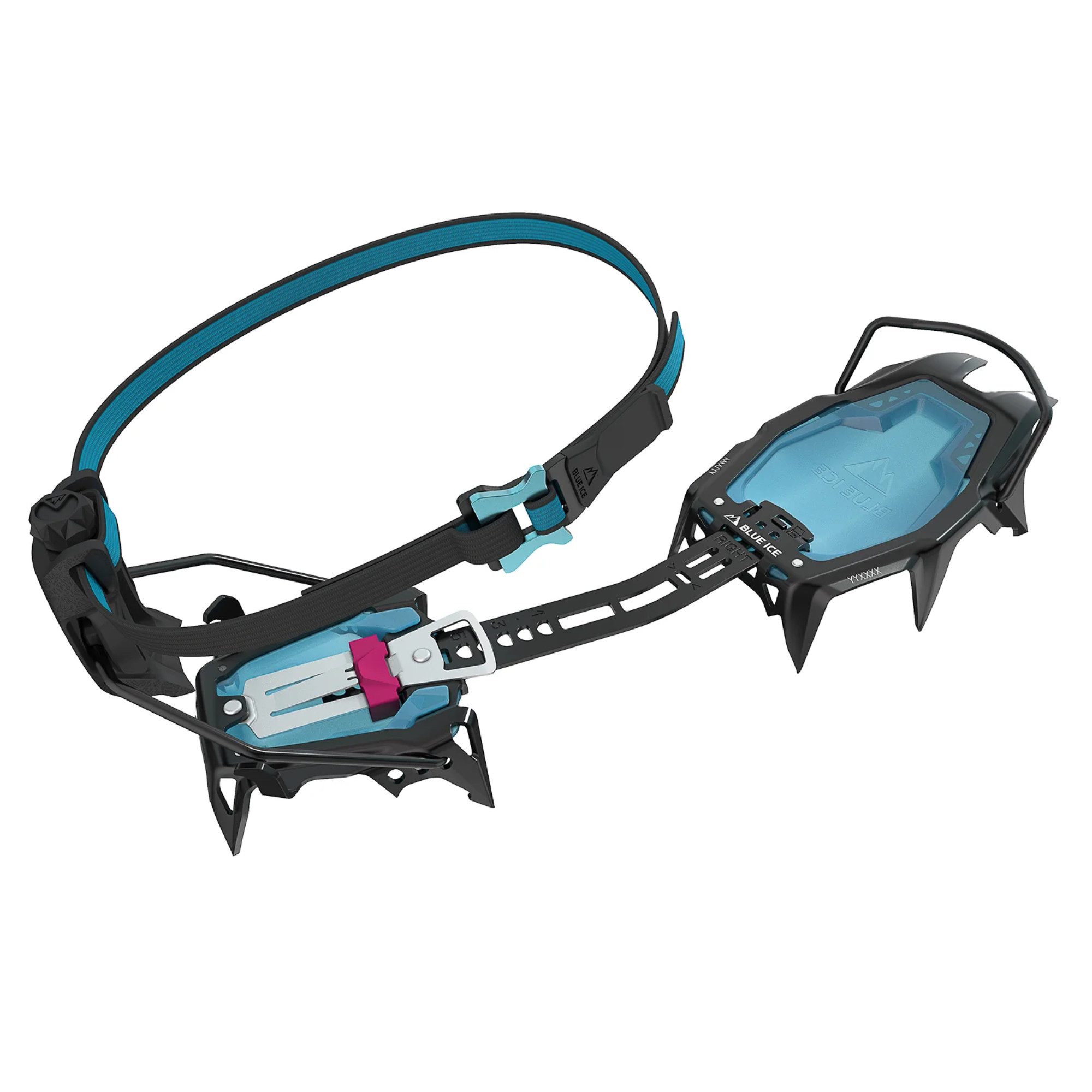 BLUE ICE Steigeisen GRIFFIN 12 Steigeisen Black/Blue