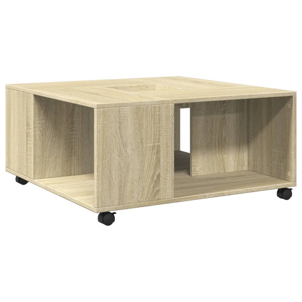 vidaXL Couchtisch Couchtisch Sonoma-Eiche 80x80x40 cm günstig online kaufen