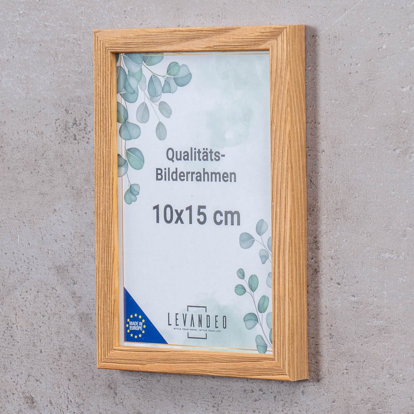Levandeo® Bilderrahmen, Bilderrahmen Echtholz Made in günstig online kaufen