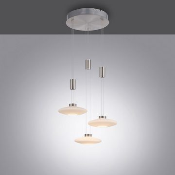 etc-shop LED Pendelleuchte, Warmweiß, Zugpendellampe Hängelampe Esstischlampe Dimmer höhenverstellbar H200cm