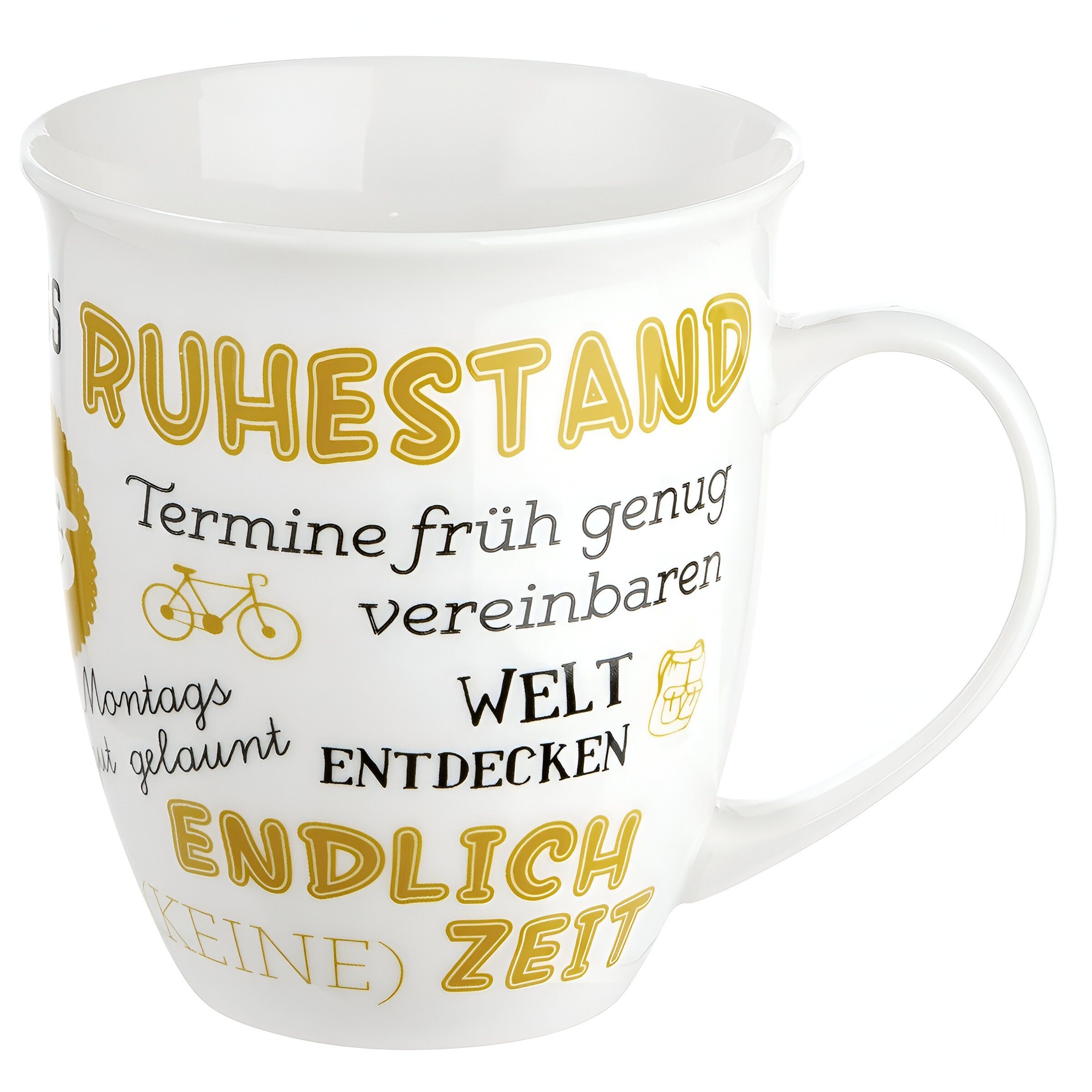 GILDE Becher Henkelbecher Ruhestand