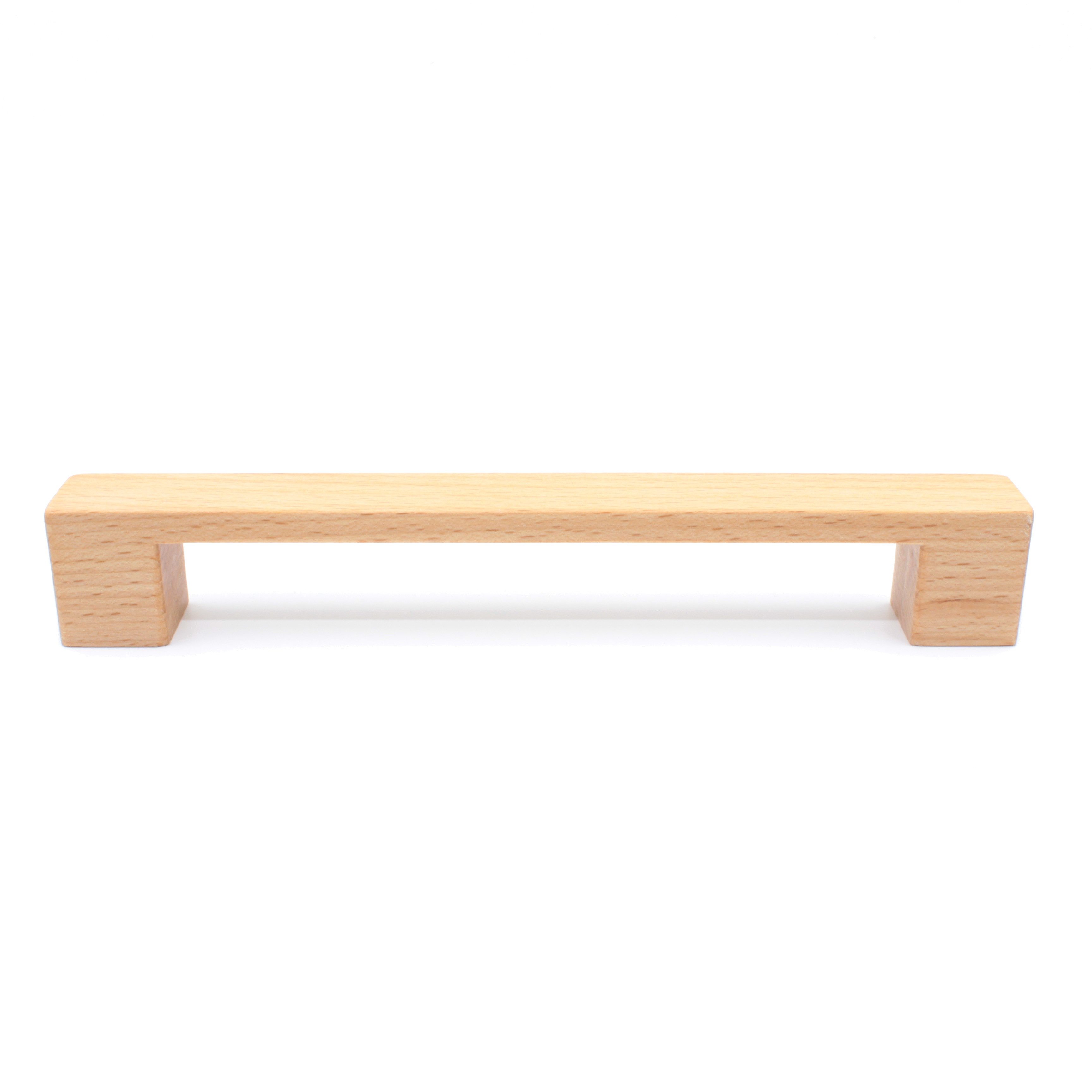ekengriep Möbelgriff B251, Holzgriff aus Buche für Küche, IKEA Schrank, Schubladen usw.