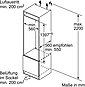 SIEMENS Einbaukühlschrank iQ700 KI52FADF0, 139,7 cm hoch, 55,8 cm breit, Bild 2