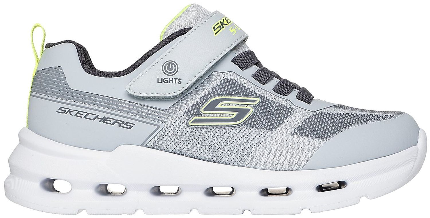 Skechers Glide-Step Lights Grau GYLM Sneaker