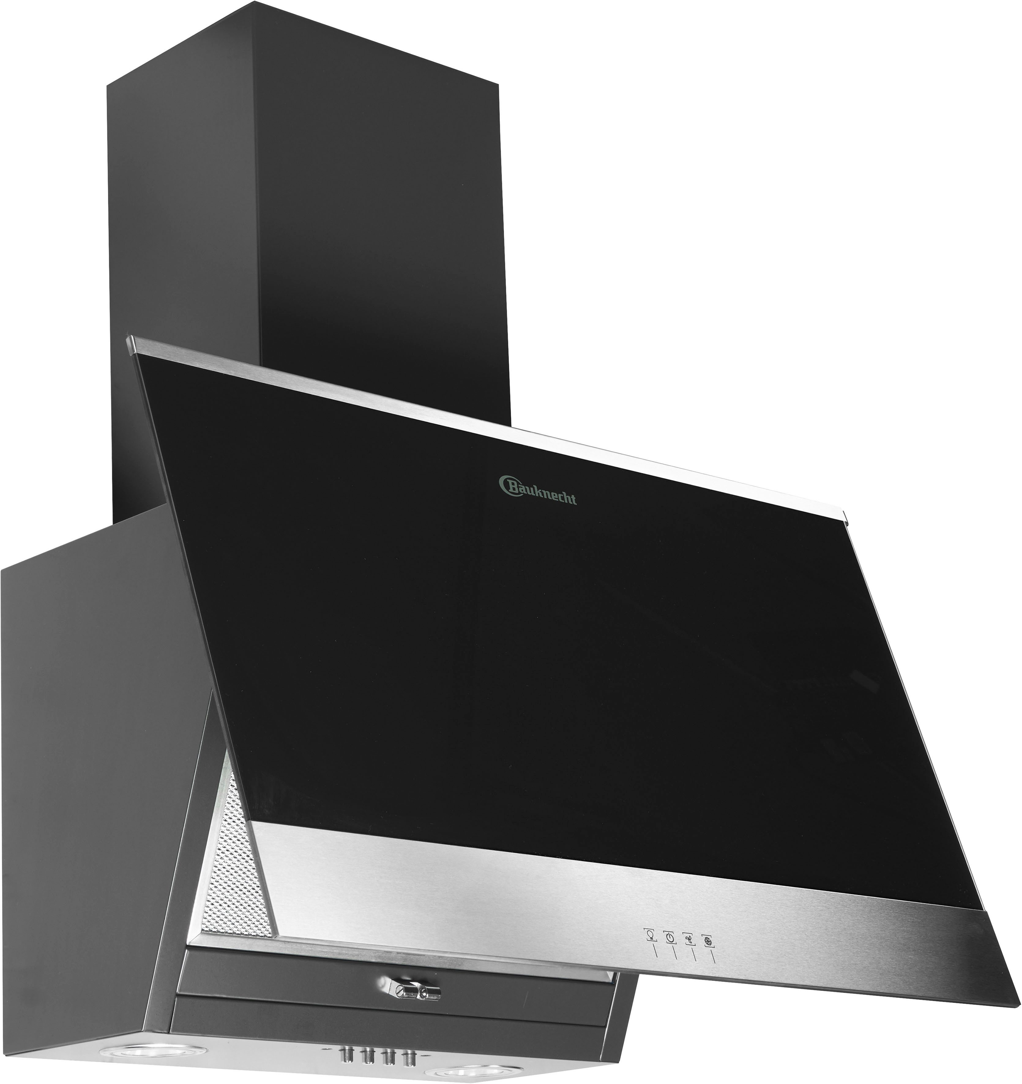 BAUKNECHT Kopffreihaube DBHVP 63 LM K DBHVP 63 LM K, mit Randabsaugung, 3 Leistungsstufen und LED-Beleuchtung
