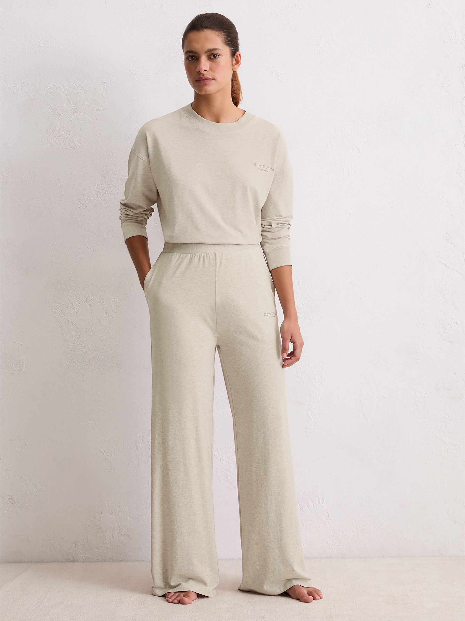 Marc O'Polo Pyjamahose M-Line schlaf-hose pyjama schlafmode