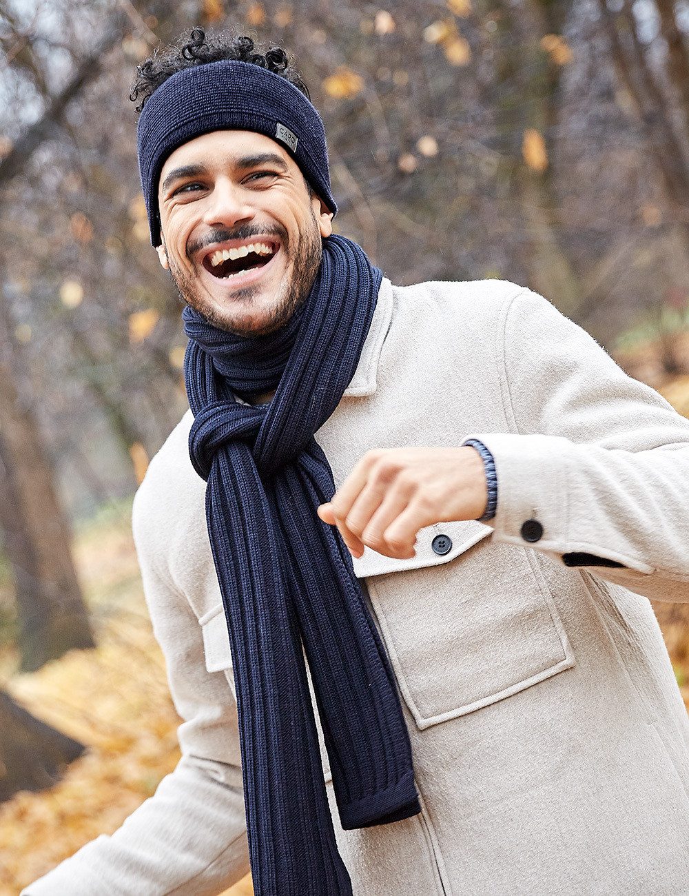 CAPO Stirnband Stirnband, Wolle Strick, Fleecefutter günstig online kaufen