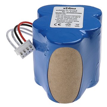 vhbw kompatibel mit Robot RVC0010, RVC0011 Staubsauger-Akku NiMH 3000 mAh (6 V)