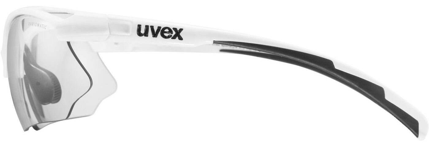 Uvex Sonnenbrille white/ V UVEX 8890 802 SPORTSTYLE smoke