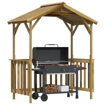 DOTMALL Grillpavillon BBQ Pavillion Kiefernholz Imprägniert 163,5x93x210 cm