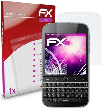atFoliX Schutzfolie Panzerglasfolie für Blackberry Classic Q20, Ultradünn und superhart