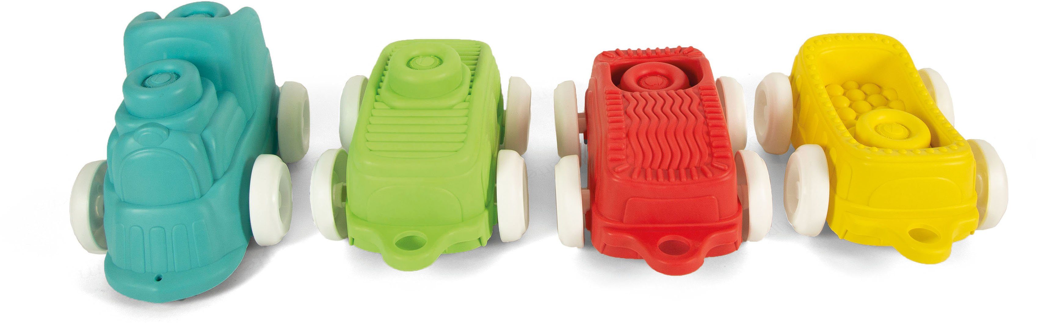 Clementoni® Clemmy Soft, Sensorischer Zug Spielbausteine, Made in Europe