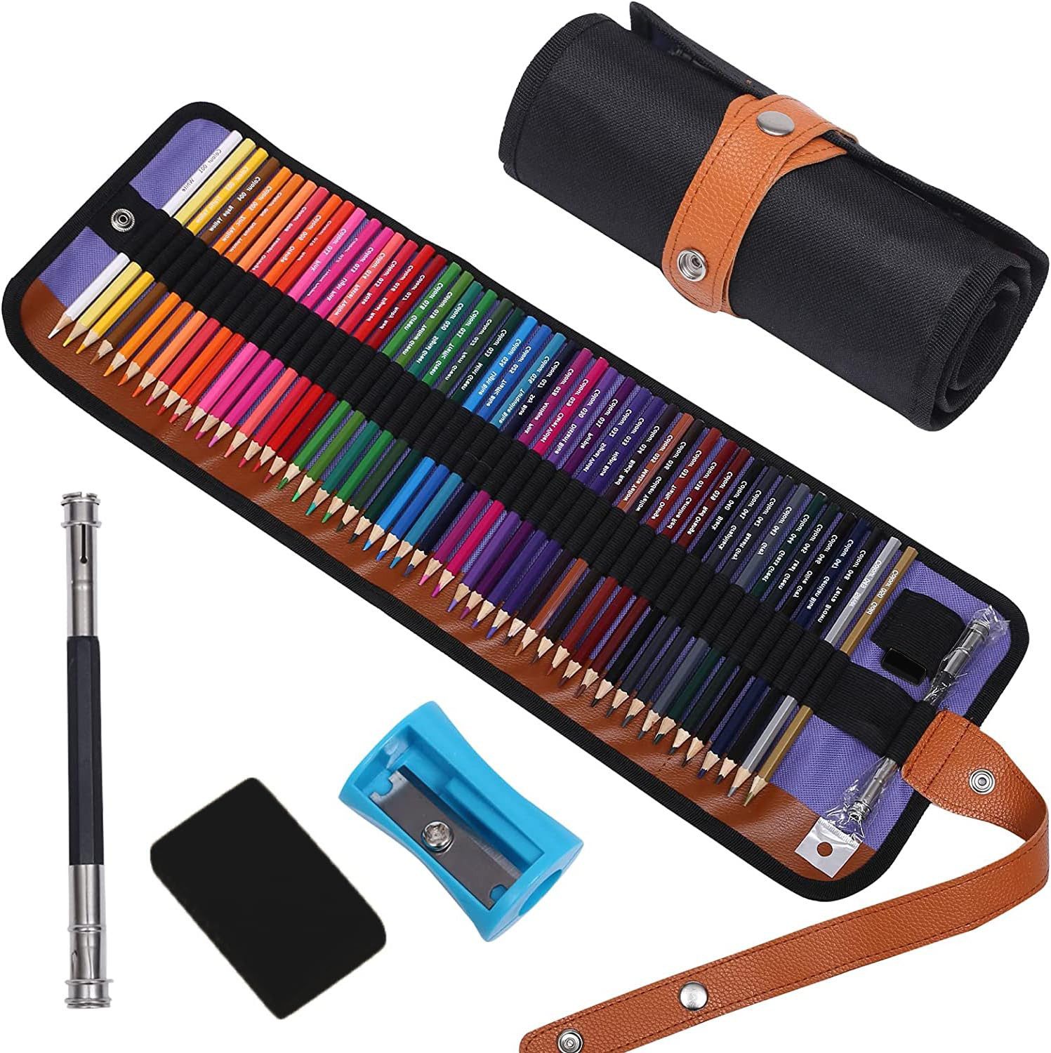 Bextsrack Buntstift Hochwertige Buntstifte - Lebendige Farben und Glatte Textur, (50-tlg), Für Graffiti und Handzeichnungen