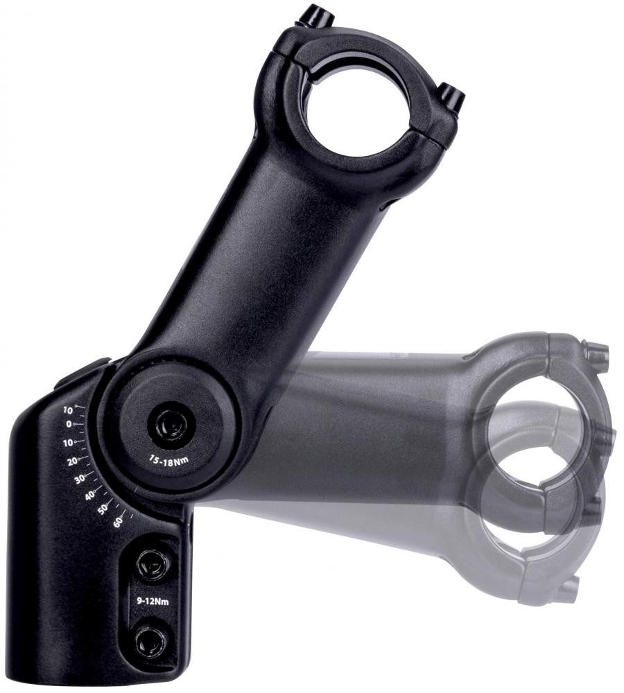 Contec Fahrradlenker Contec Vorbau Ueda Hybrid 31.8 mm 1 1/8" 100 mm schwarz