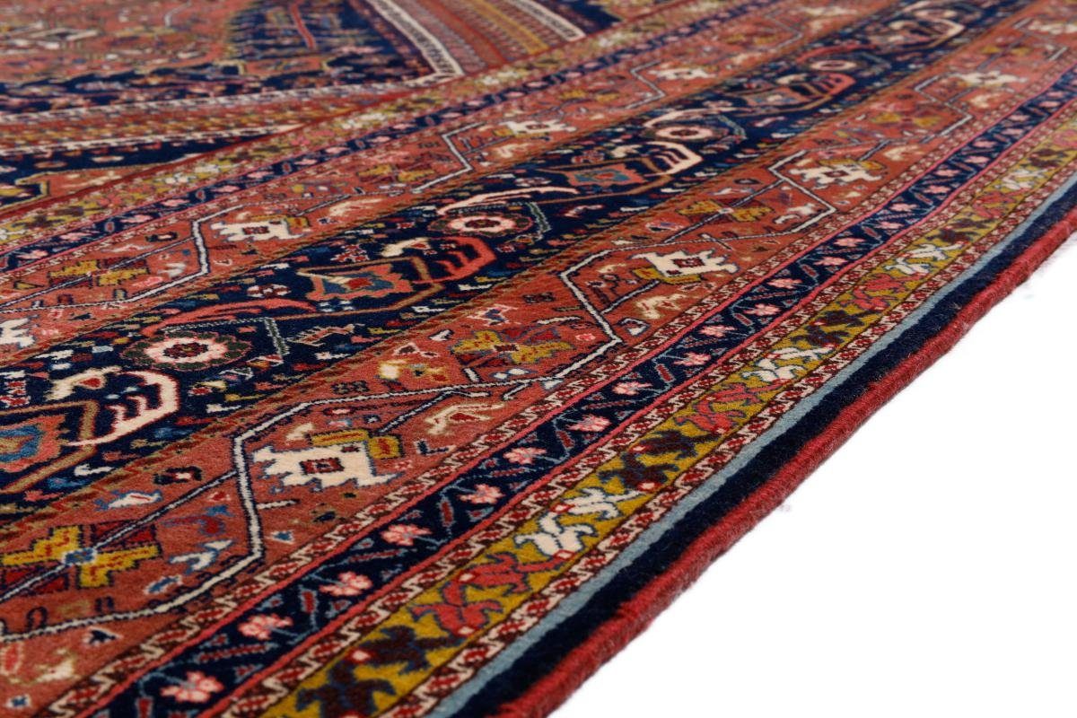 Perserteppich, Trading, Höhe: Ghashghai Handgeknüpfter Orientteppich Orientteppich mm Nain 12 rechteckig, / 349x502