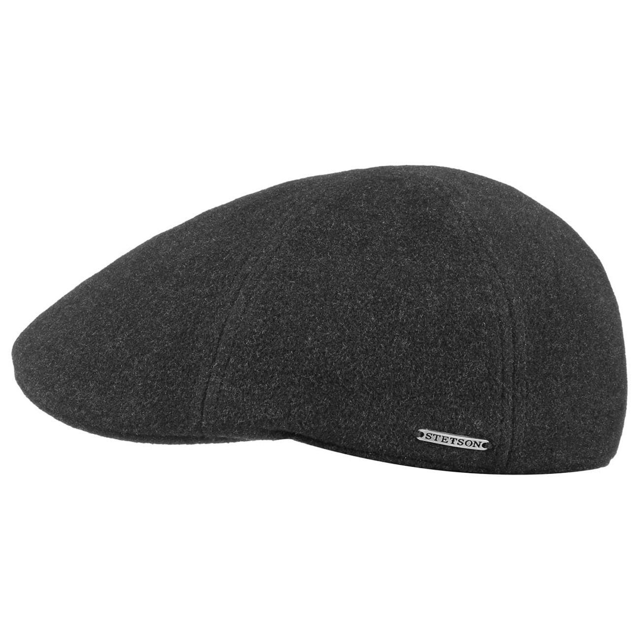 (1-St) Cap Flat anthrazit Schirmmütze Schirm Stetson mit