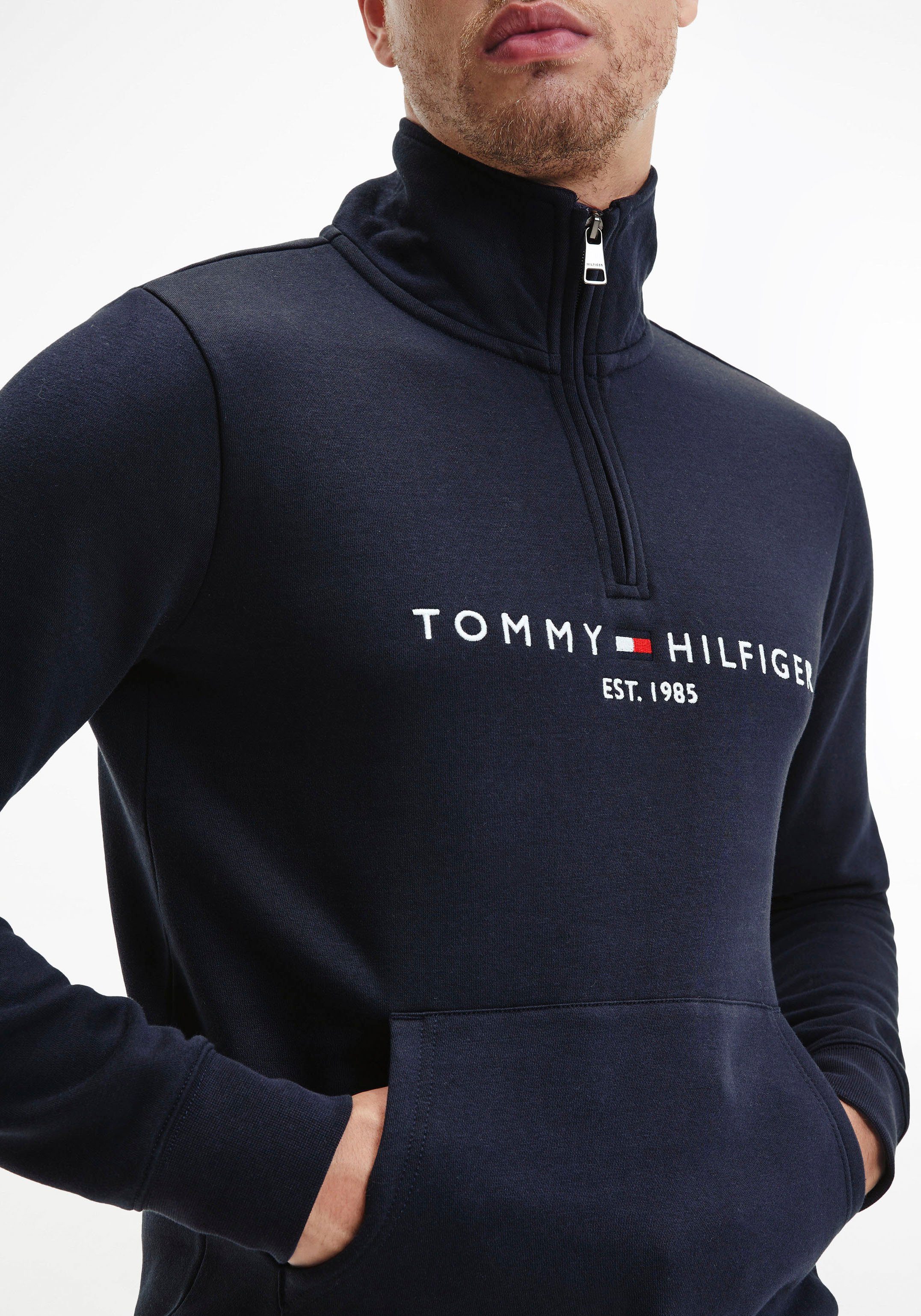 Tommy Hilfiger Sweatshirt TOMMY LOGO MOCKNECK
