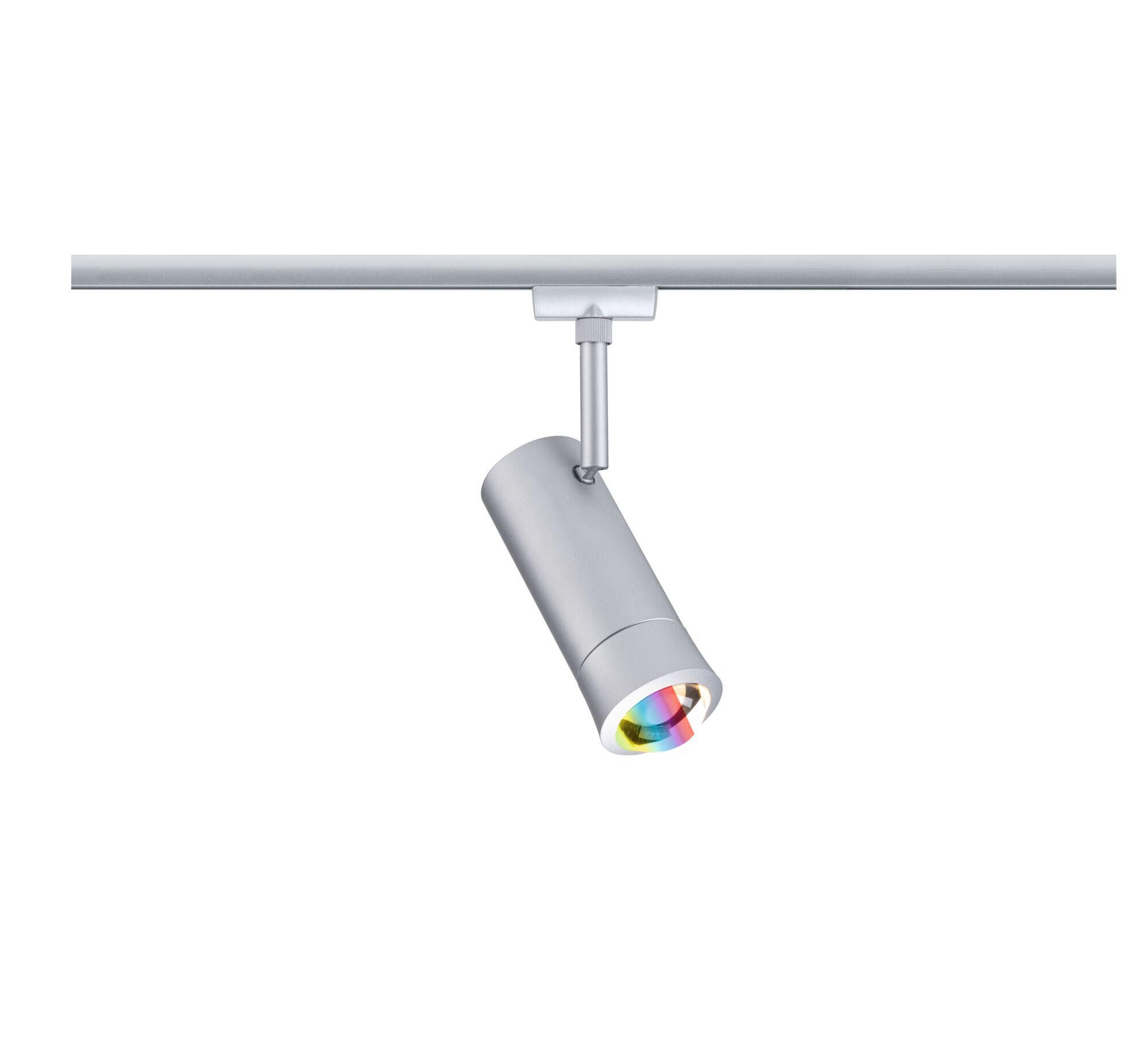 Paulmann Schienensystem-Leuchten Tarie 230lm 4,5W RGBW+ dimmbar 230V, Dimmer, Farbsteuerung, Farbwechsel, Memoryfunktion, LED fest integriert, Tageslichtweiß, Smart Home