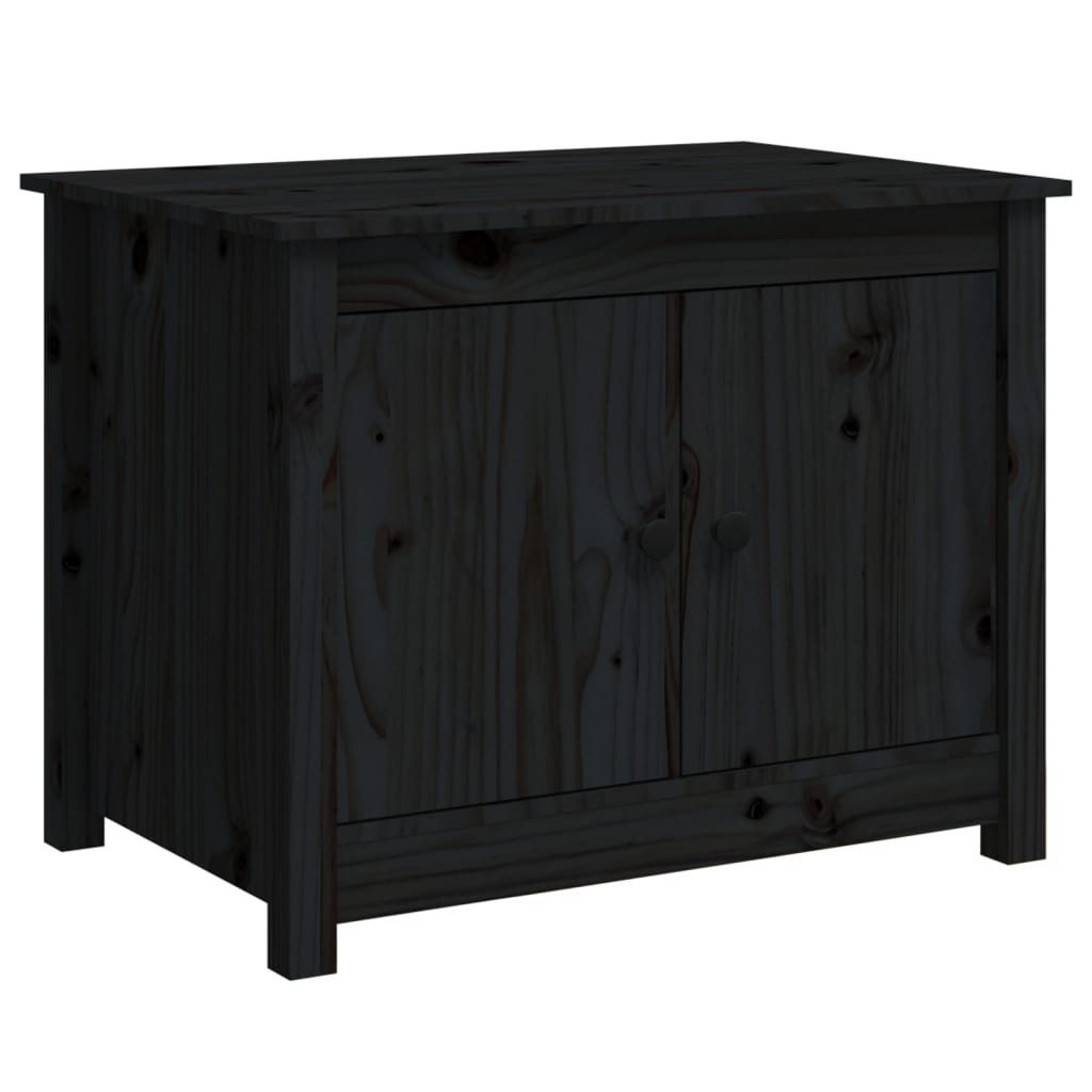vidaXL Couchtisch Couchtisch Schwarz 71x49x55 cm günstig online kaufen