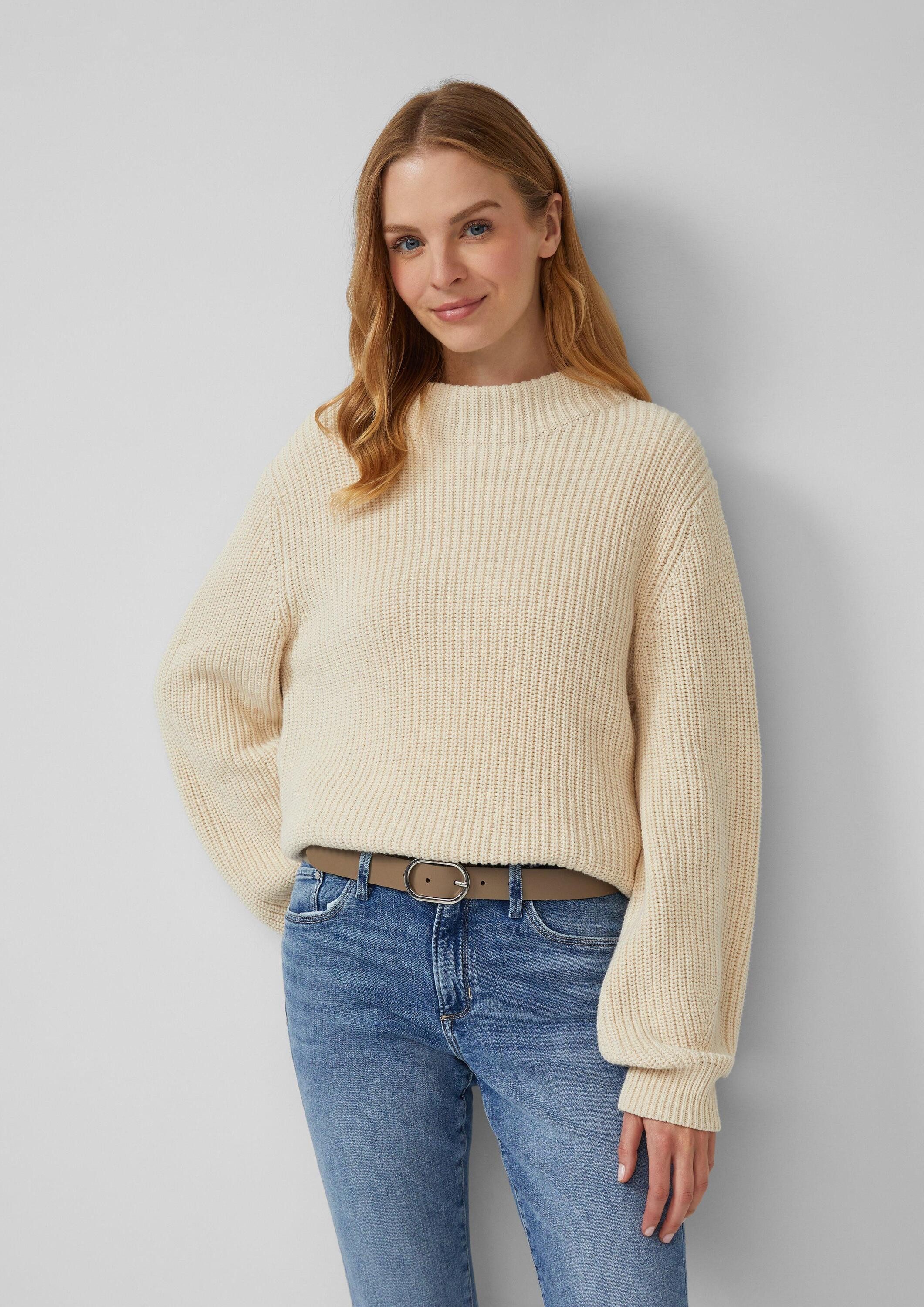 s.Oliver Ledergürtel Taillengürtel Hochwertiger Ledergürtel mit ovaler Schließe und Logo-Detail