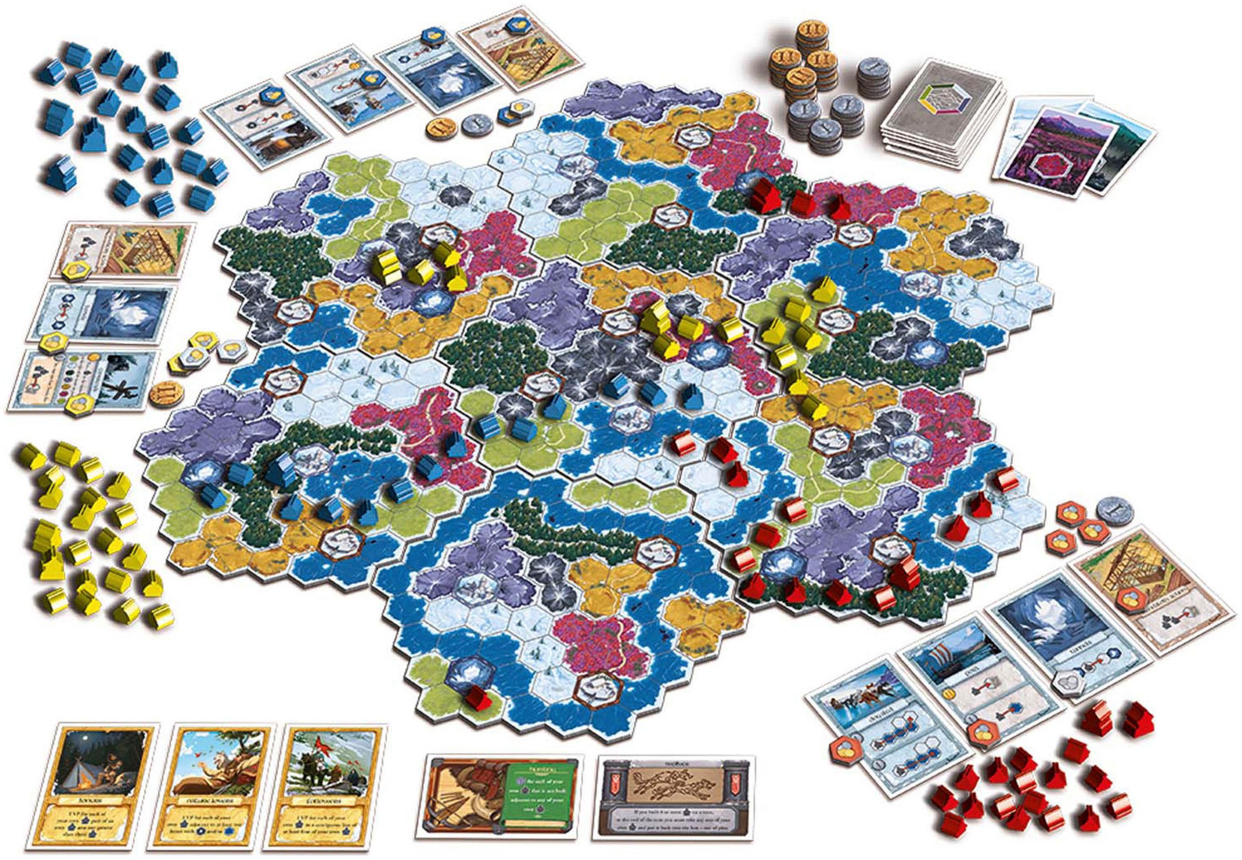 Queen Games Spiel Winter Kingdom US, Strategiespiel