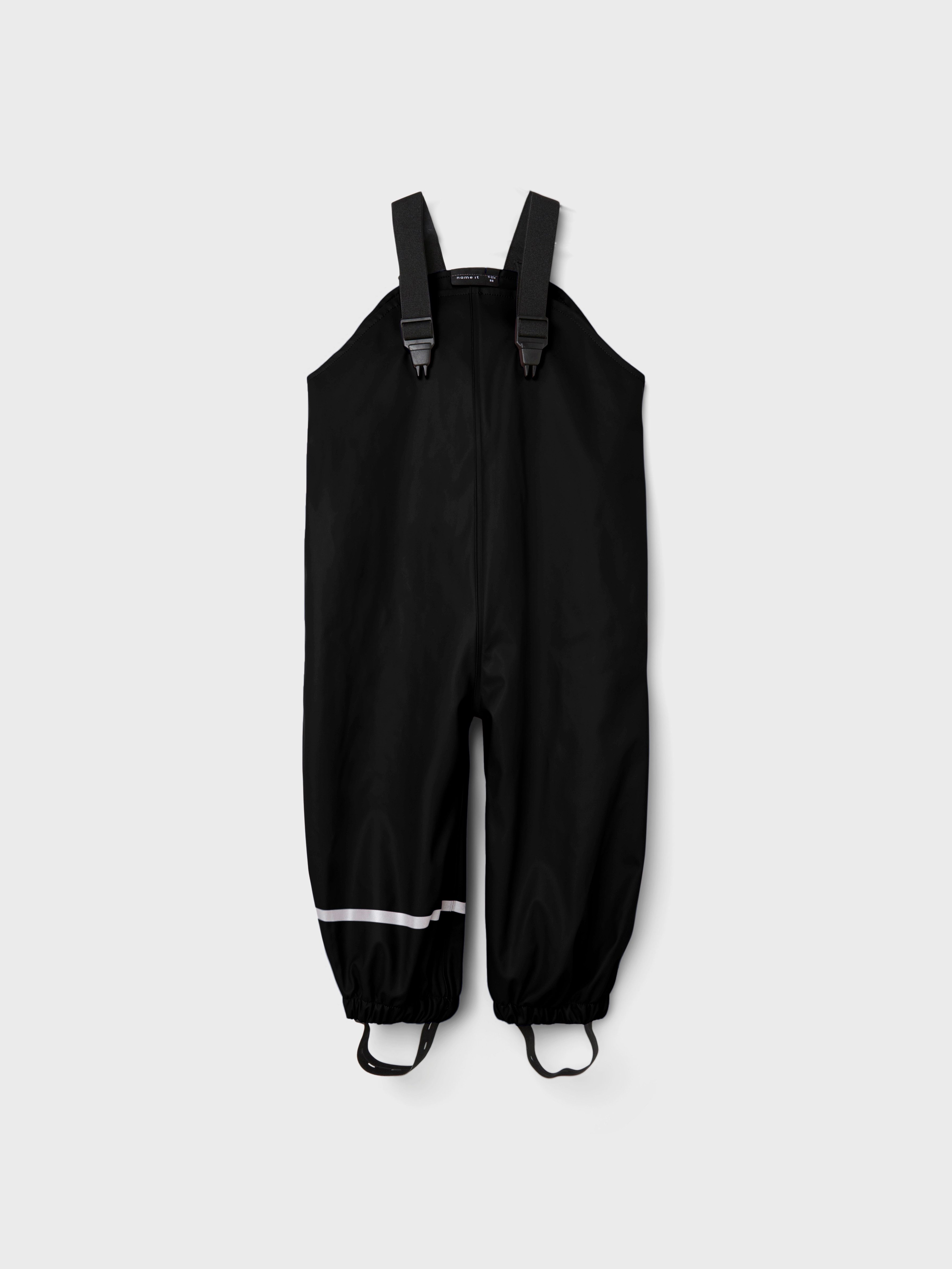 Name It Regenhose NKNDRY für Mädchen mit reflektierenden Details unifarben, basic, regular fit, Kunstfaser, Web