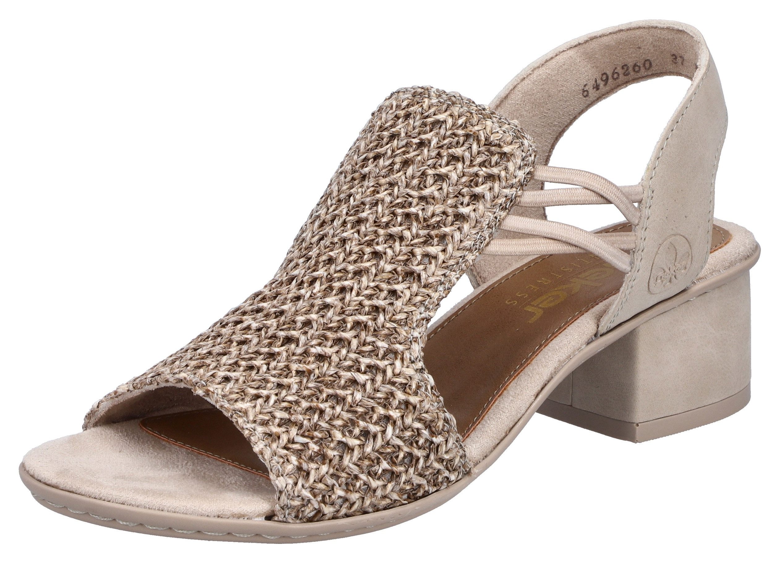 Rieker Sandalette Sommerschuh, Schaftsandale mit seitlichen Gummizügen für günstig online kaufen