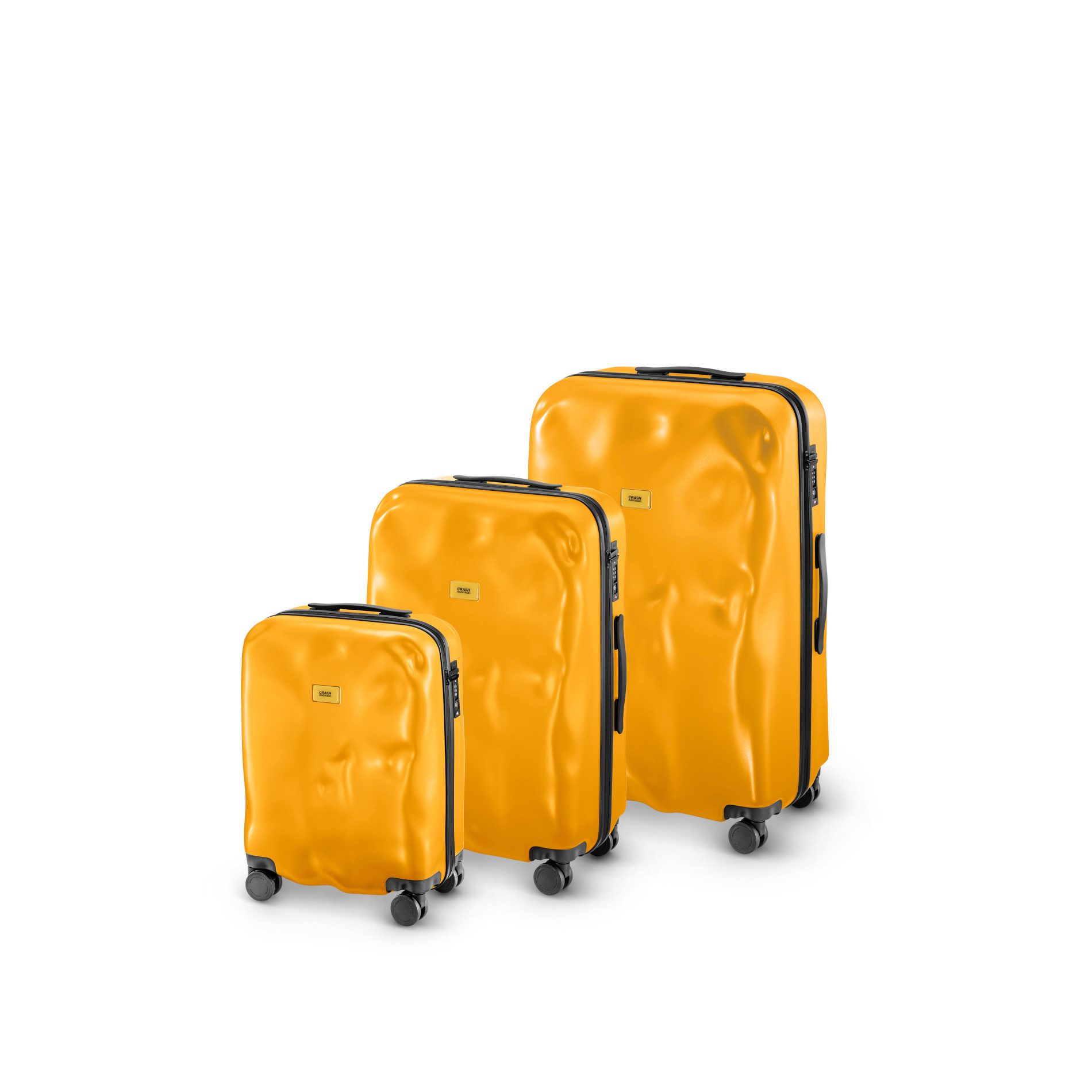 Crash Baggage Kofferset Crash Baggage Icon Kofferset Gr. L/M/S - Yellow