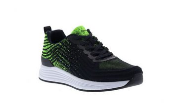 Ara ara Herren Sneaker CHICAGO Knit-Stretch 11-13601-03 blue/neon green Sneaker