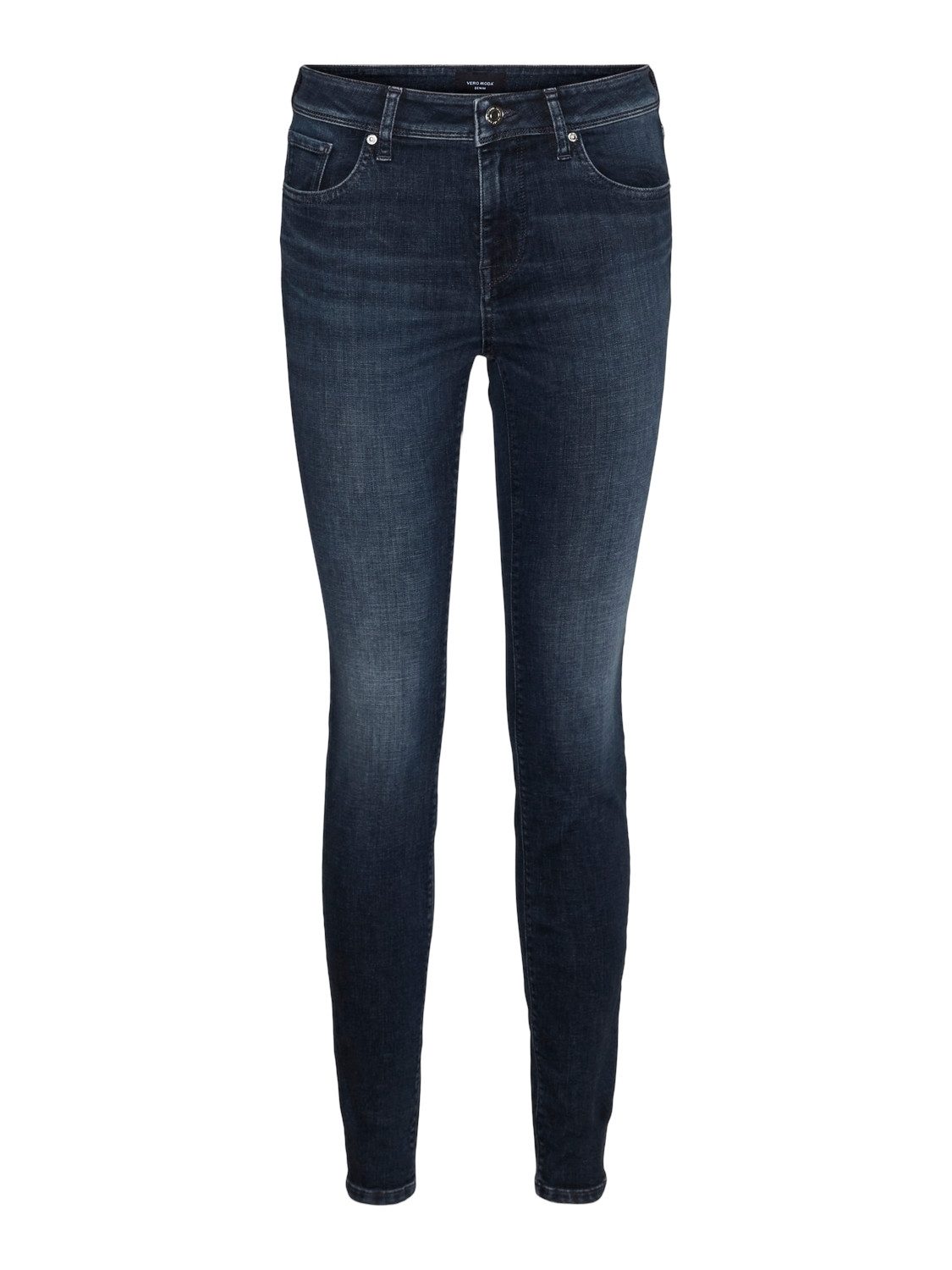 Vero Moda Slim-fit-Jeans VMLUX MR SLIM JEANS RI392 GA NOOS – Bild 5 von 5