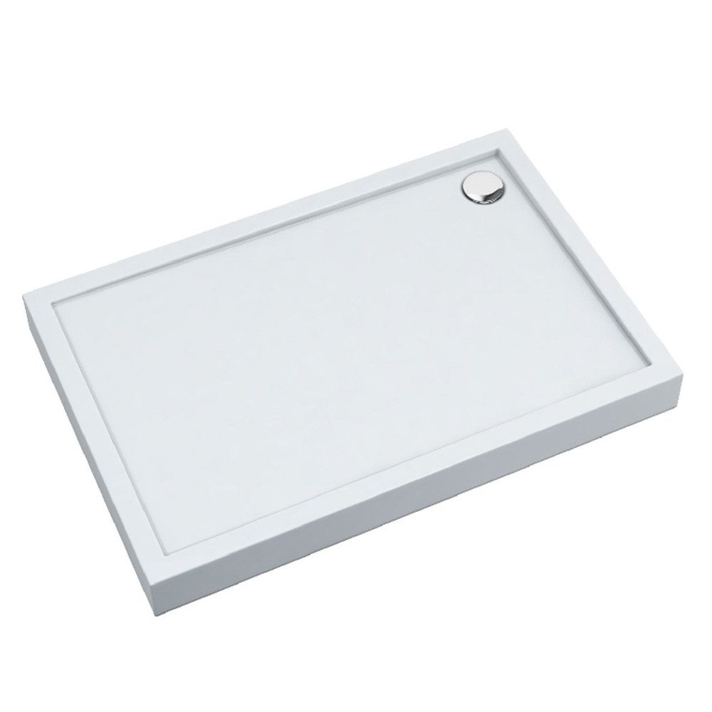 Aquabad® Duschwanne ULTIMA Smooth White, Rechteck, günstig online kaufen