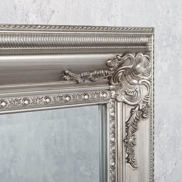 LebensWohnArt Wandspiegel Spiegel EVE Antik-Silber 200x110cm