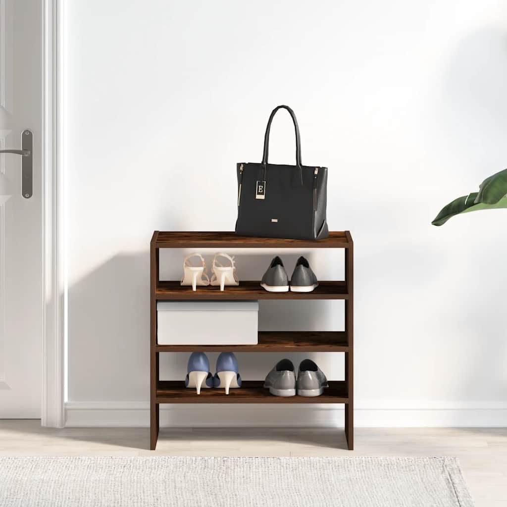 vidaXL Schuhregal Schuhregale 2 Stk. Stapelbar günstig online kaufen