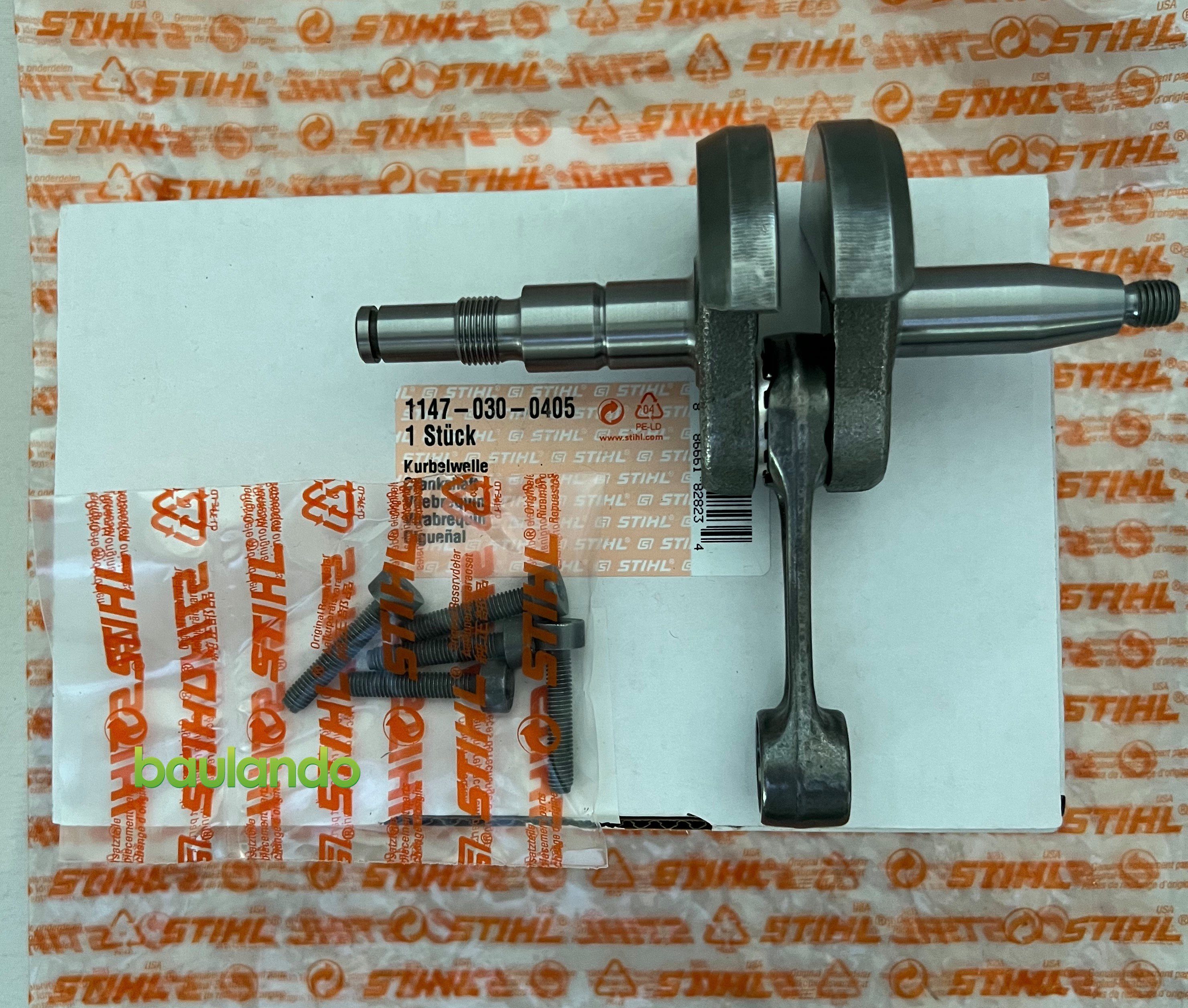 Benzin-Kettensäge STIHL original Kurbelwelle MS500i 11470300405