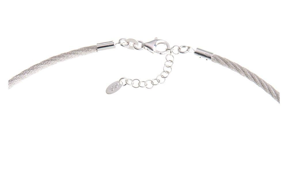 Silberkettenstore Halsreif Fashion-Omegahalsreifen 3mm - 925 Silber