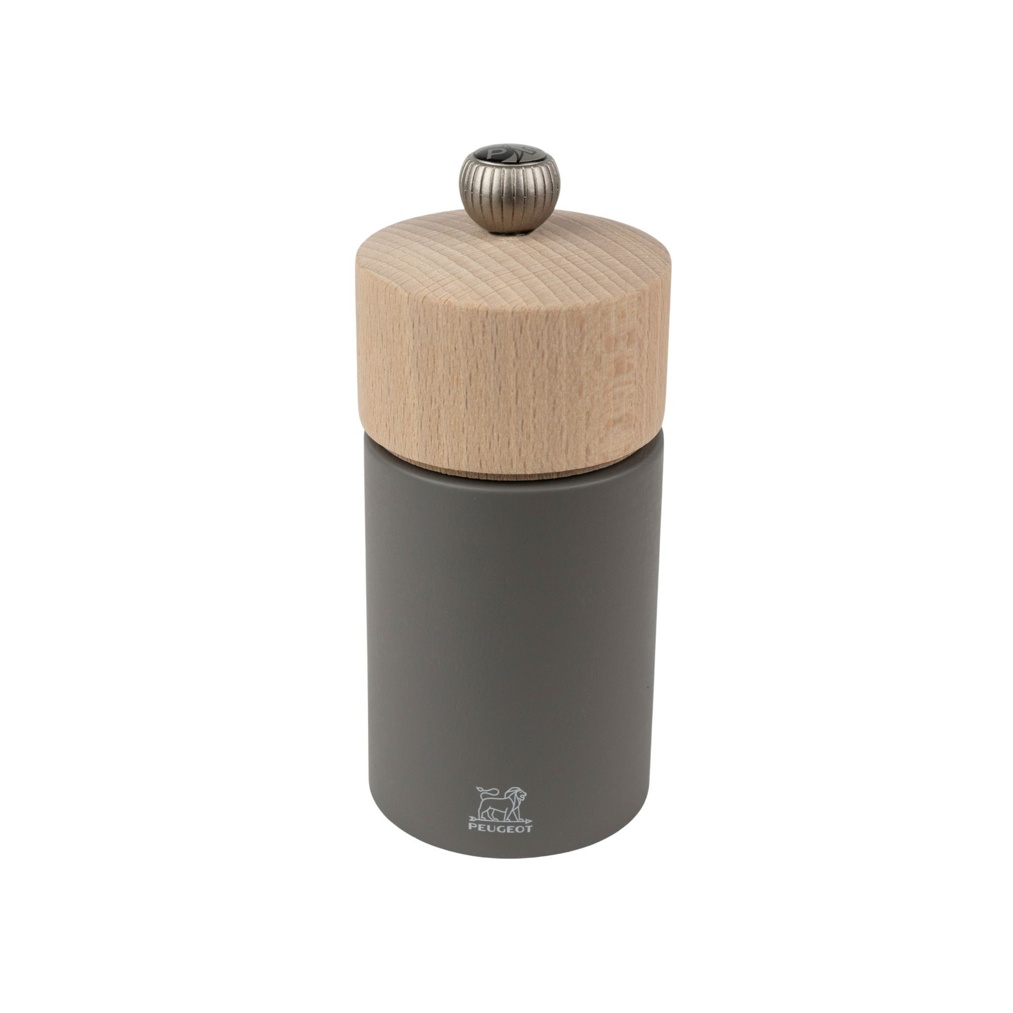 PEUGEOT Pfeffermühle BOREAL 12cm Zirkonia-Mahlwerk Buchenholz Felsgrau Manuell