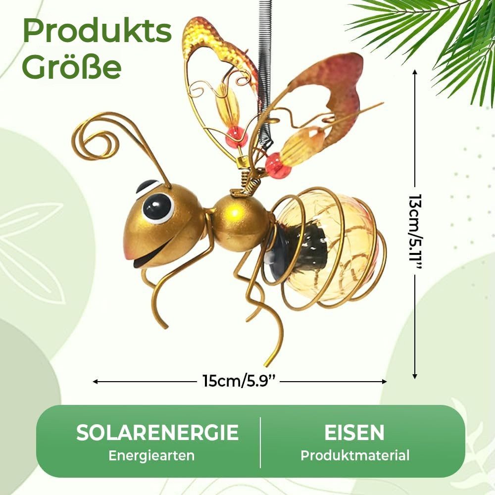 JOYOLEDER LED Solarleuchte Bienen Deko Solarleuchte günstig online kaufen