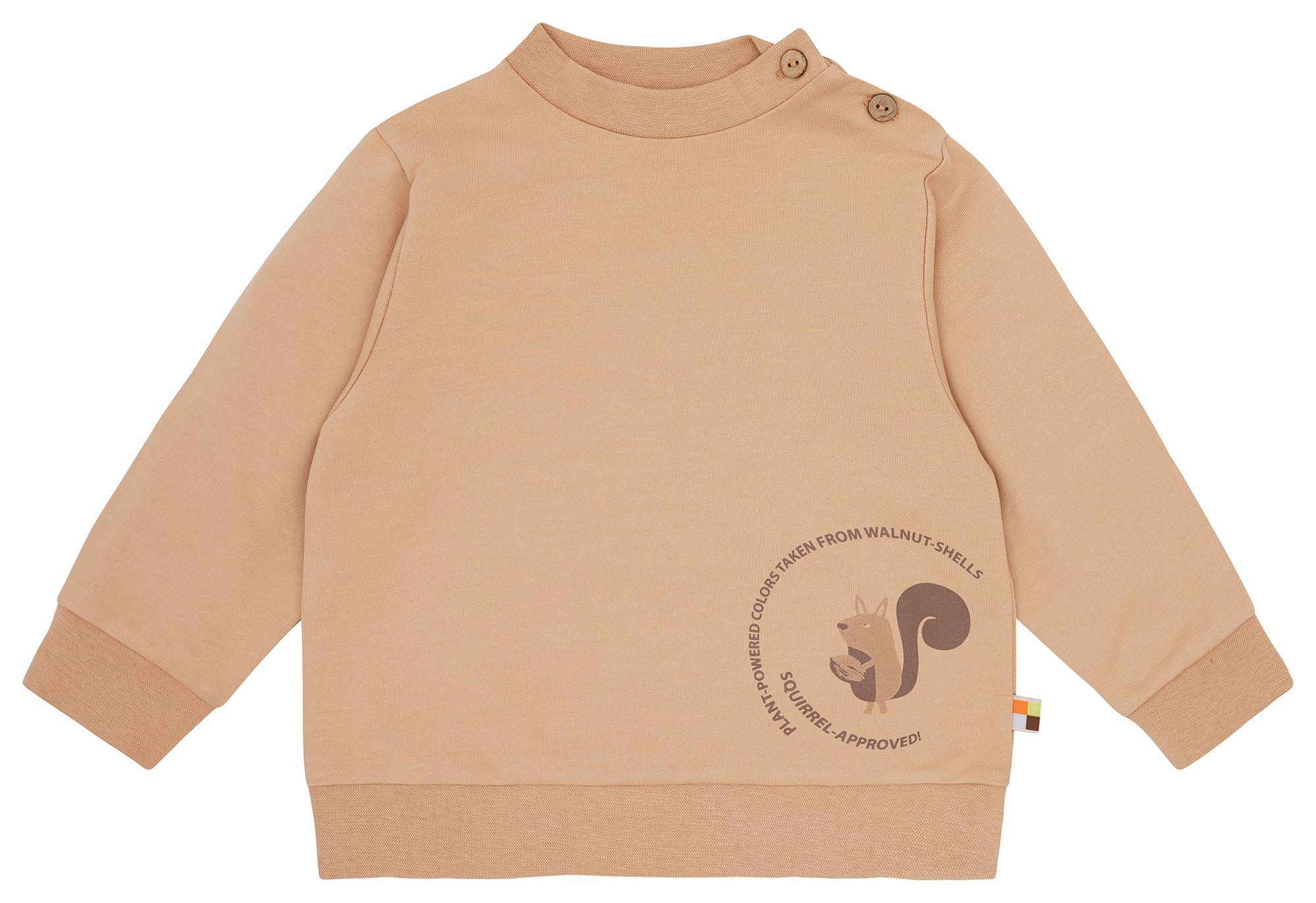 loud + proud Sweatshirt aus Biobaumwolle, pflanzlich gefärbt Biobaumwolle, GOTS