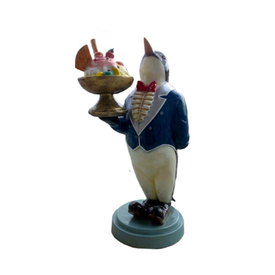 JVmoebel Skulptur Ice Cream Figur Statue Aufsteller Eisdiele Pinguin Gastronomie Statuen 175cm Neu | Skulpturen