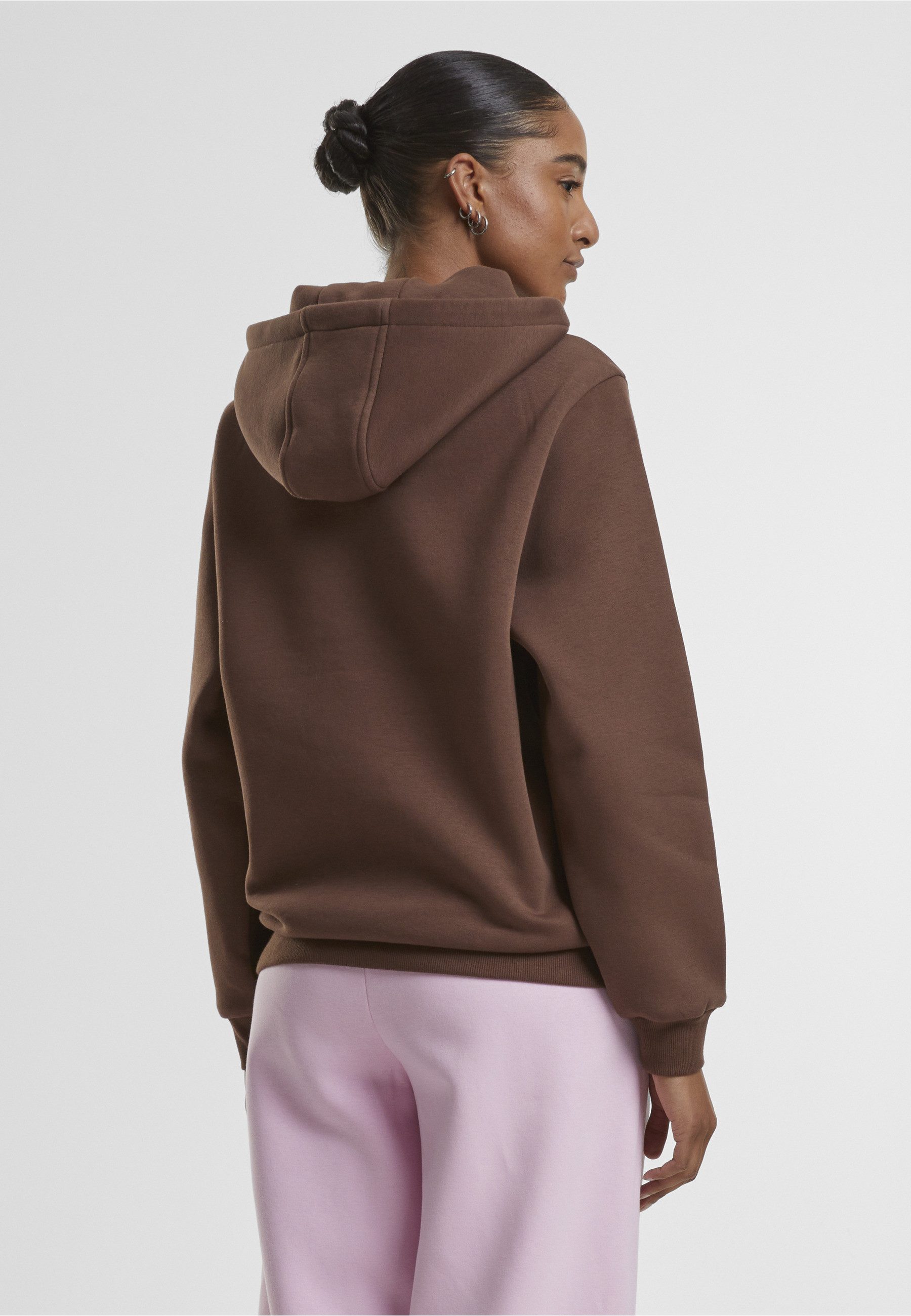 URBAN CLASSICS Kapuzensweatshirt Urban Classics Ladies Fluffy Hoody – Bild 4 von 5